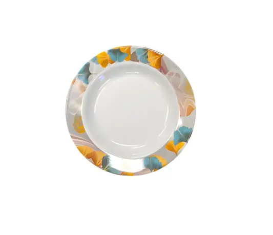 Melamine Plates Floral - 6in 