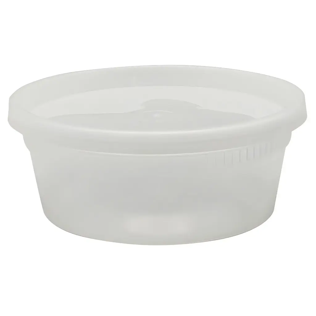 8oz HD Deli Container Combo 