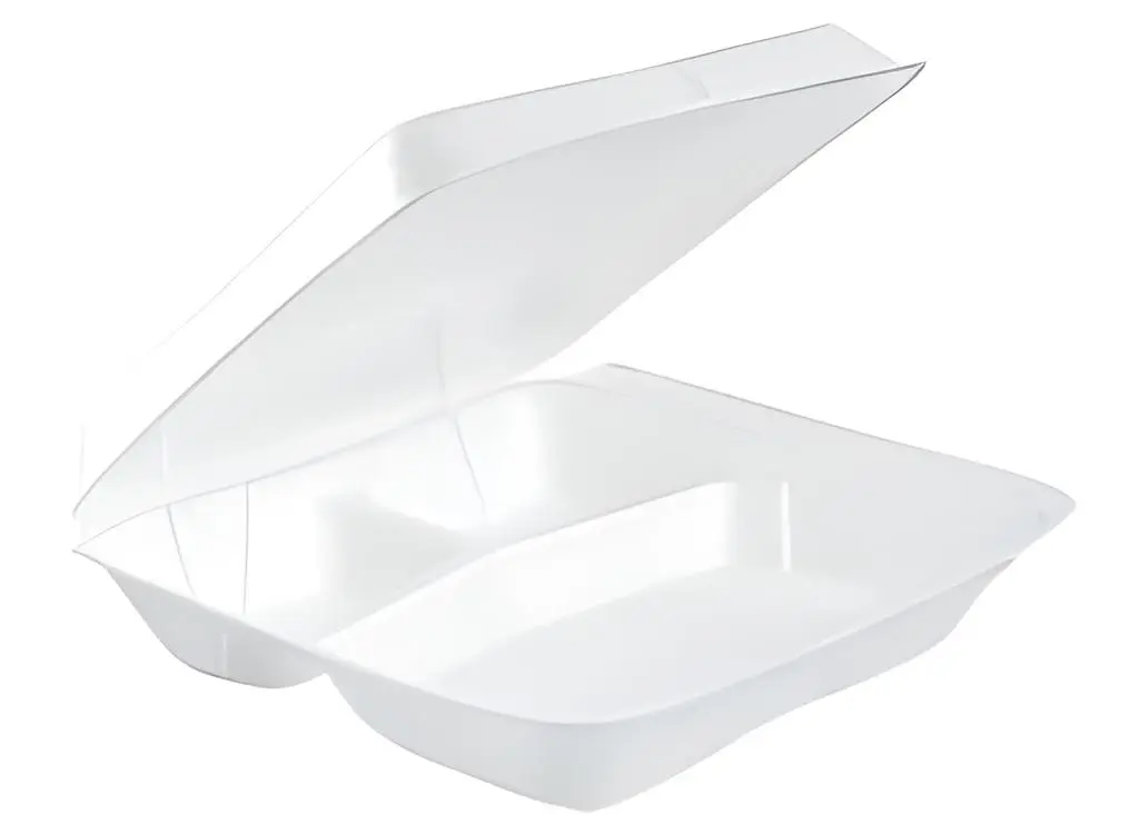 Hinged (Takeout) Container - 3 Comp