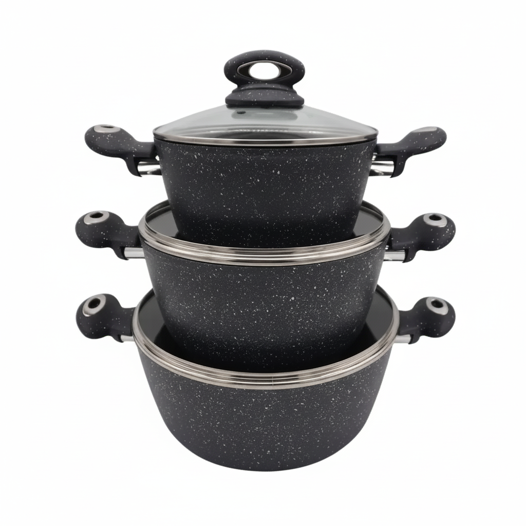 6 Pc Casserole Set 