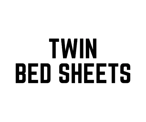 [LE-12080] Bed Sheets Twin 