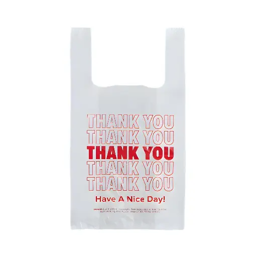 [LE-12187] T-Shirt Bags 1/6 White - USA
