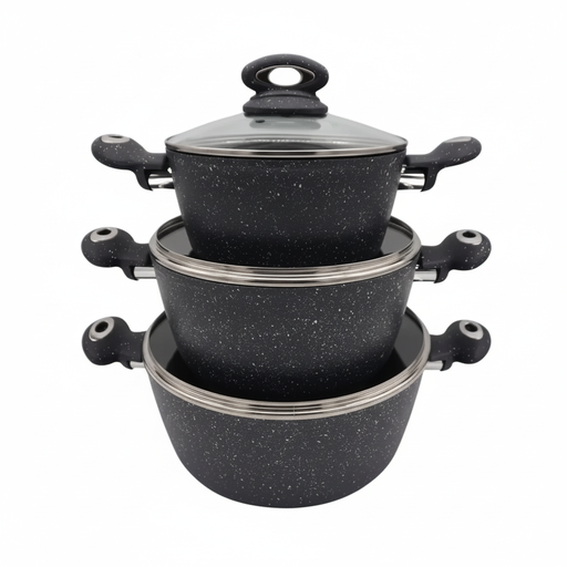[LE-12071] 6 Pc Casserole Set 